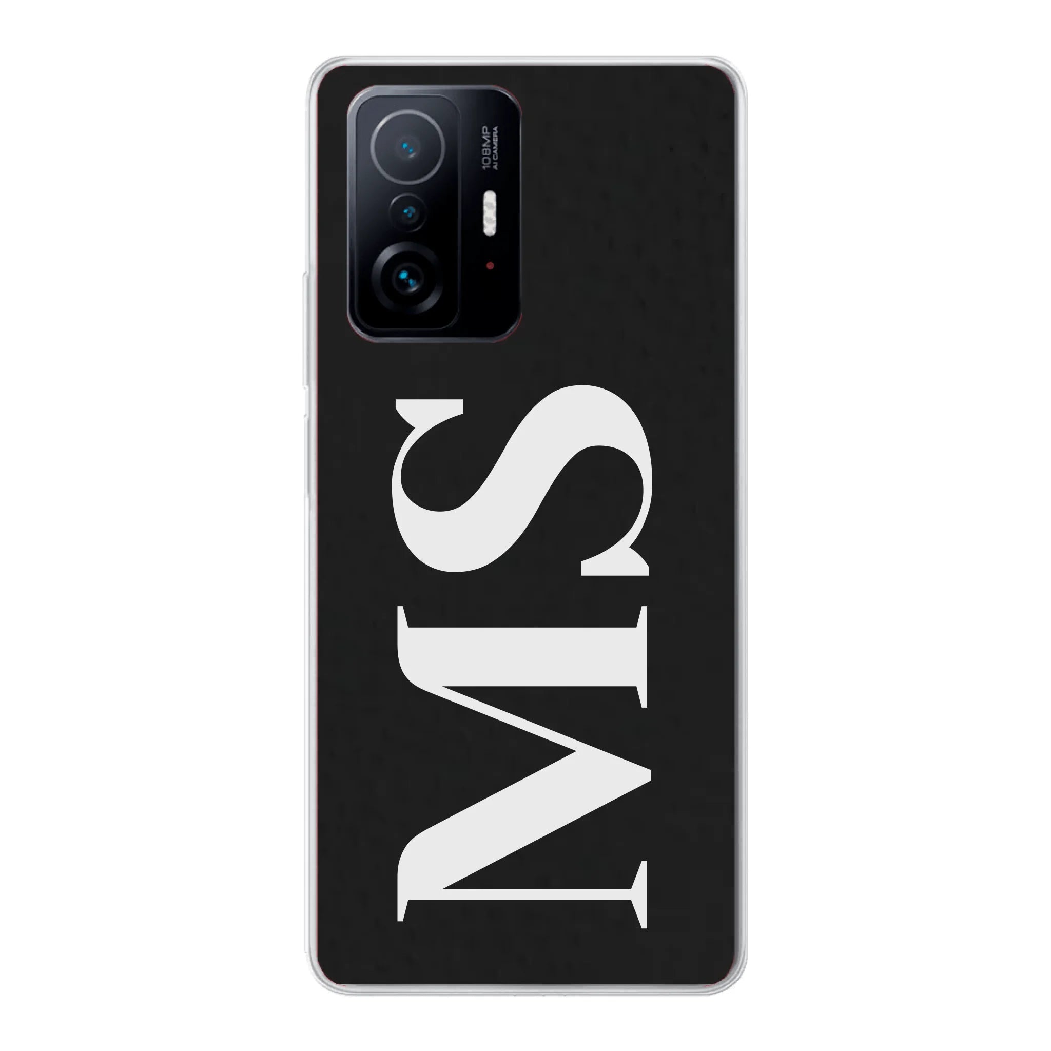 Retro Initialen für Paare, Freundin, Mama, Oma & Tante - Personalisierbare Handyhülle