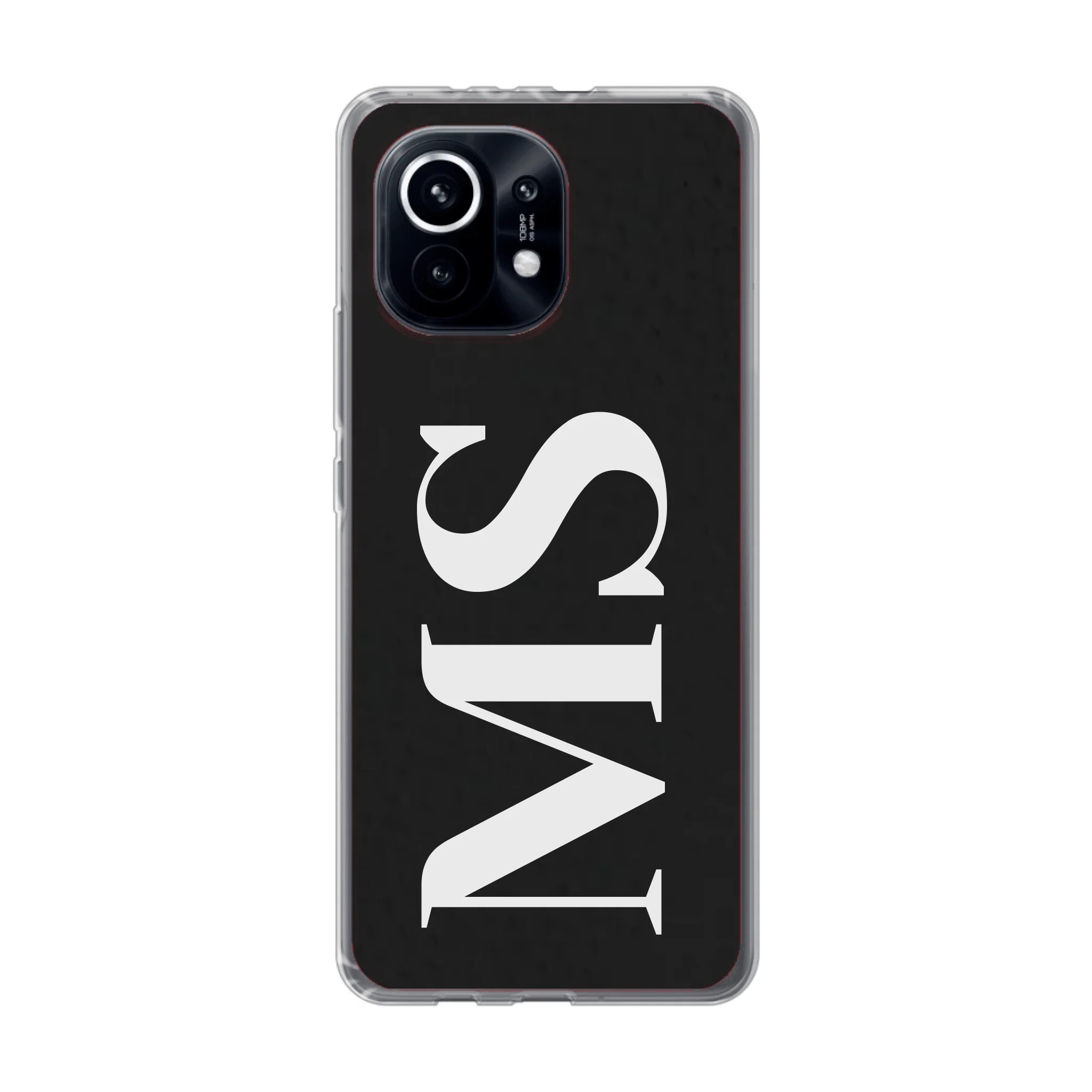 Retro Initialen für Paare, Freundin, Mama, Oma & Tante - Personalisierbare Handyhülle