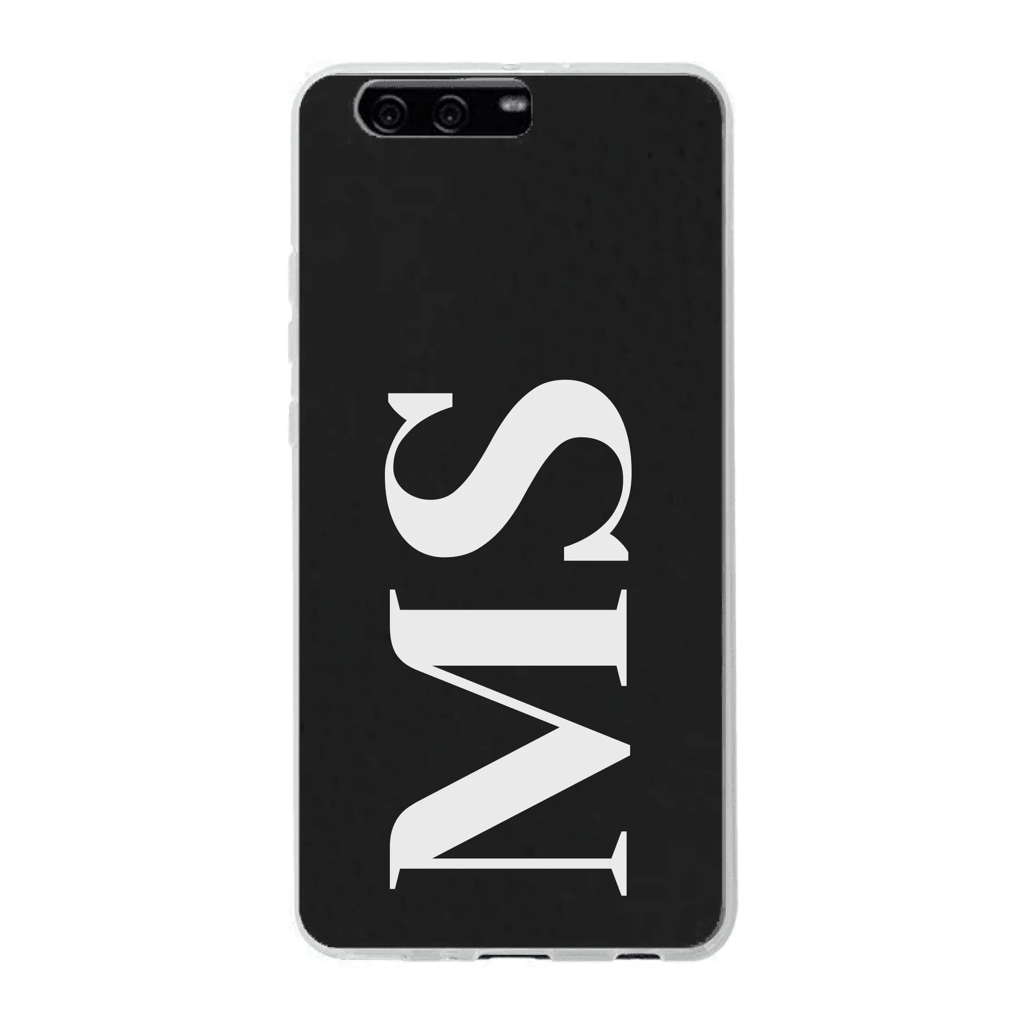 Retro Initialen für Paare, Freundin, Mama, Oma & Tante - Personalisierbare Handyhülle