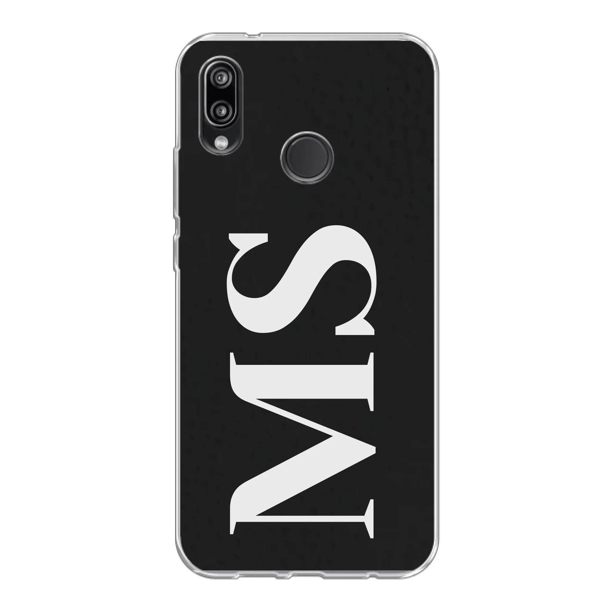 Retro Initialen für Paare, Freundin, Mama, Oma & Tante - Personalisierbare Handyhülle