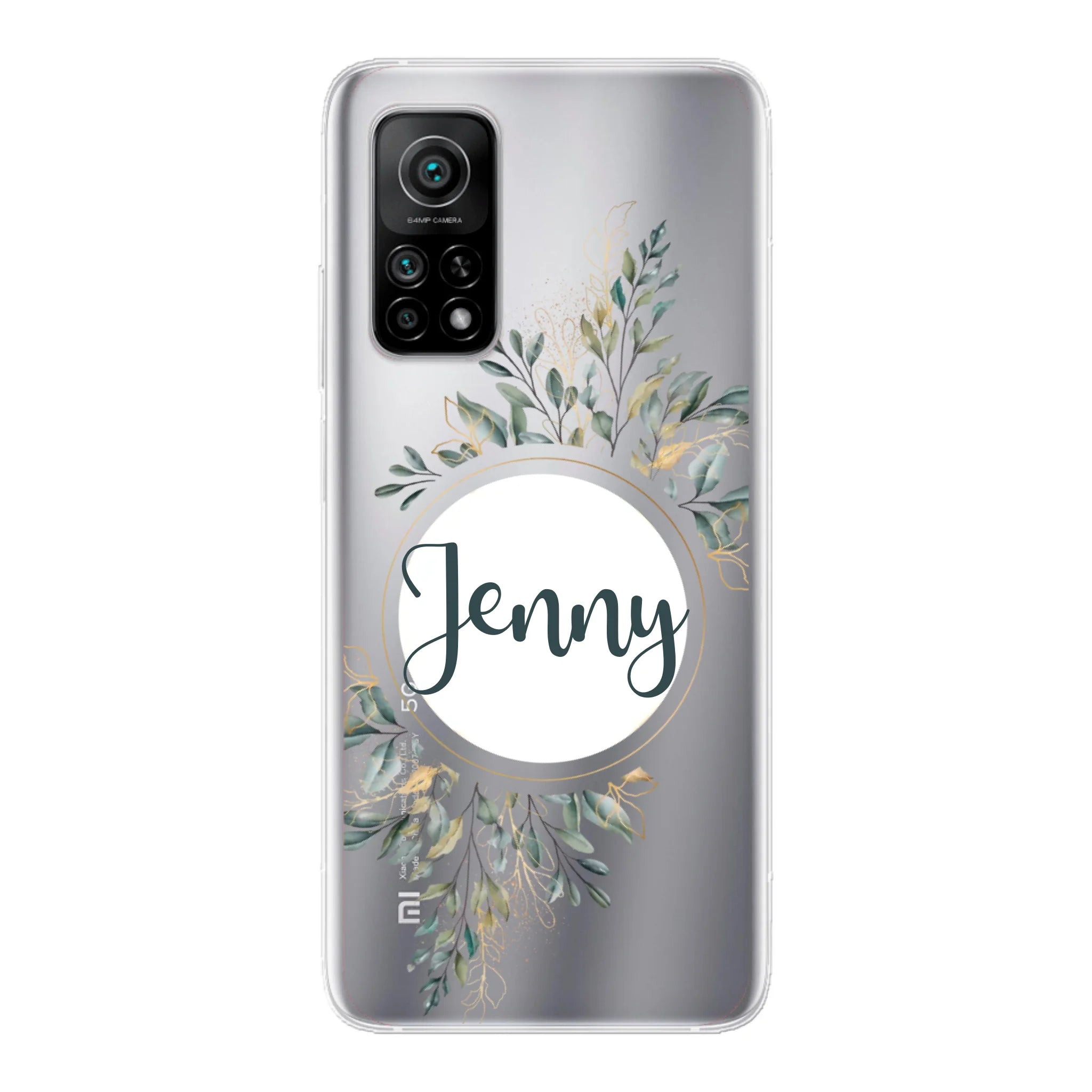 Natur Aquarell Pflanzen für Paare, Freundin, Mama, Oma & Tante - Personalisierbare Handyhülle