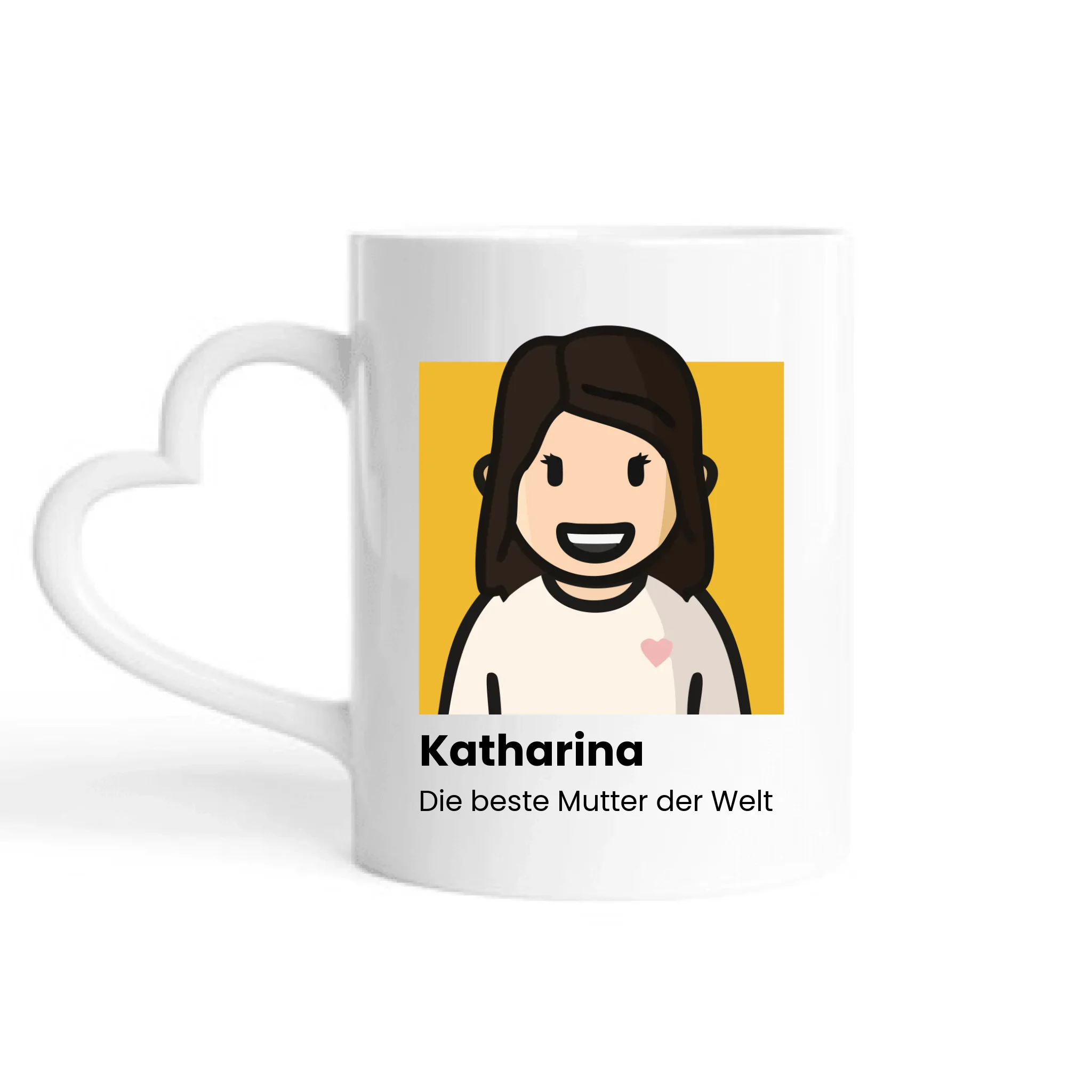 Personalisierbare Charakter-Tasse