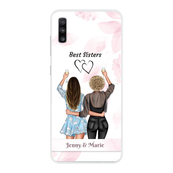 Besties Blumen - Personalisierbare Handyhülle