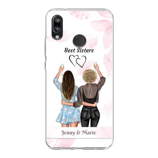 Besties Blumen - Personalisierbare Handyhülle