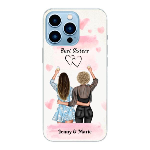 Besties Brushed - Personalisierbare Handyhülle - wefriends