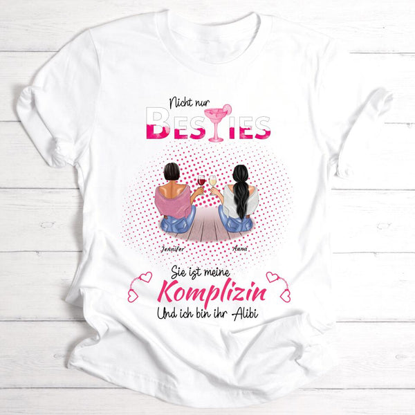 Komplizin Besties - Personalisierbares Shirt