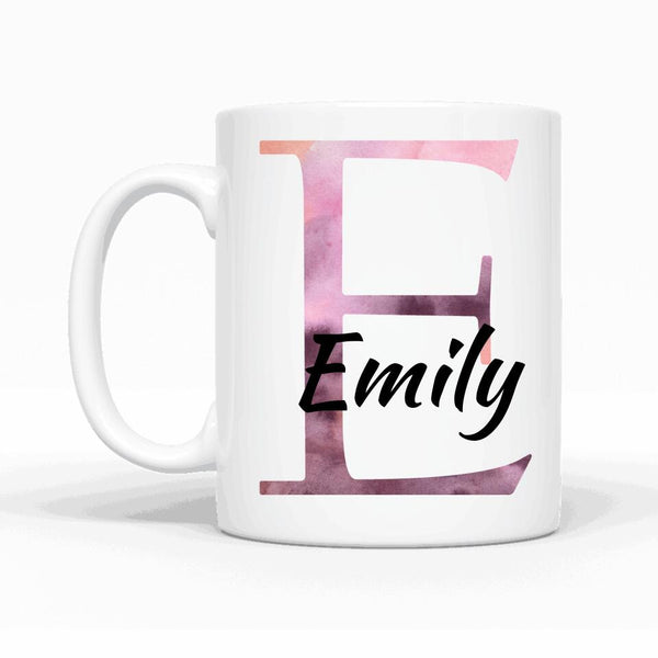 Design Edition rosa (einseitig) - Personalisierbare Tasse