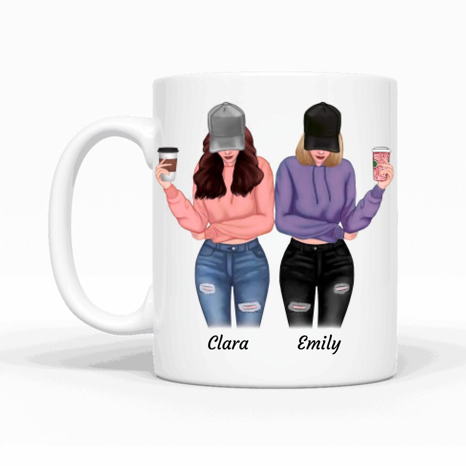 Pulli Besties - Personalisierbare Tasse - wefriends