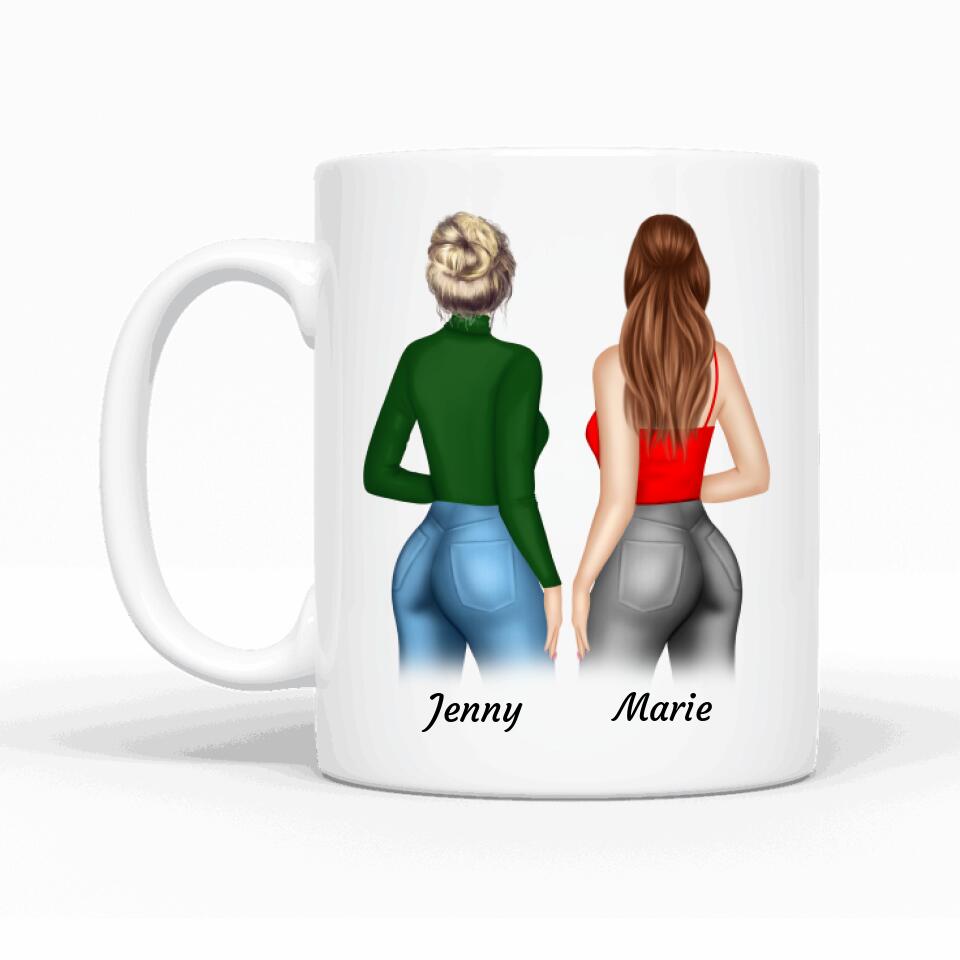 Casual Girls - Personalisierbare Tasse - wefriends