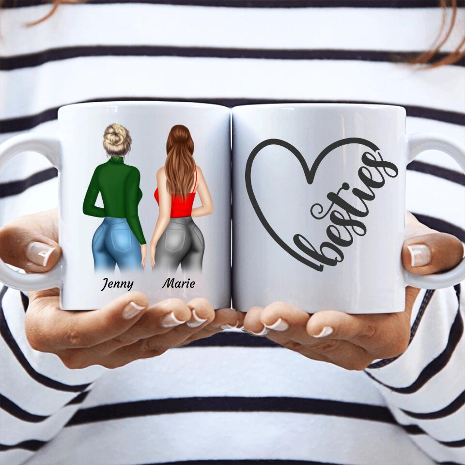 Casual Girls - Personalisierbare Tasse - wefriends