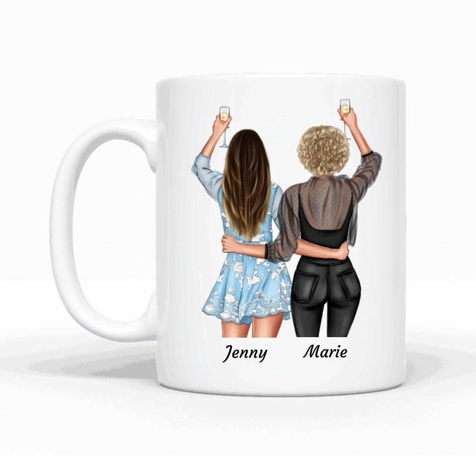 Party Besties - Personalisierbare Tasse