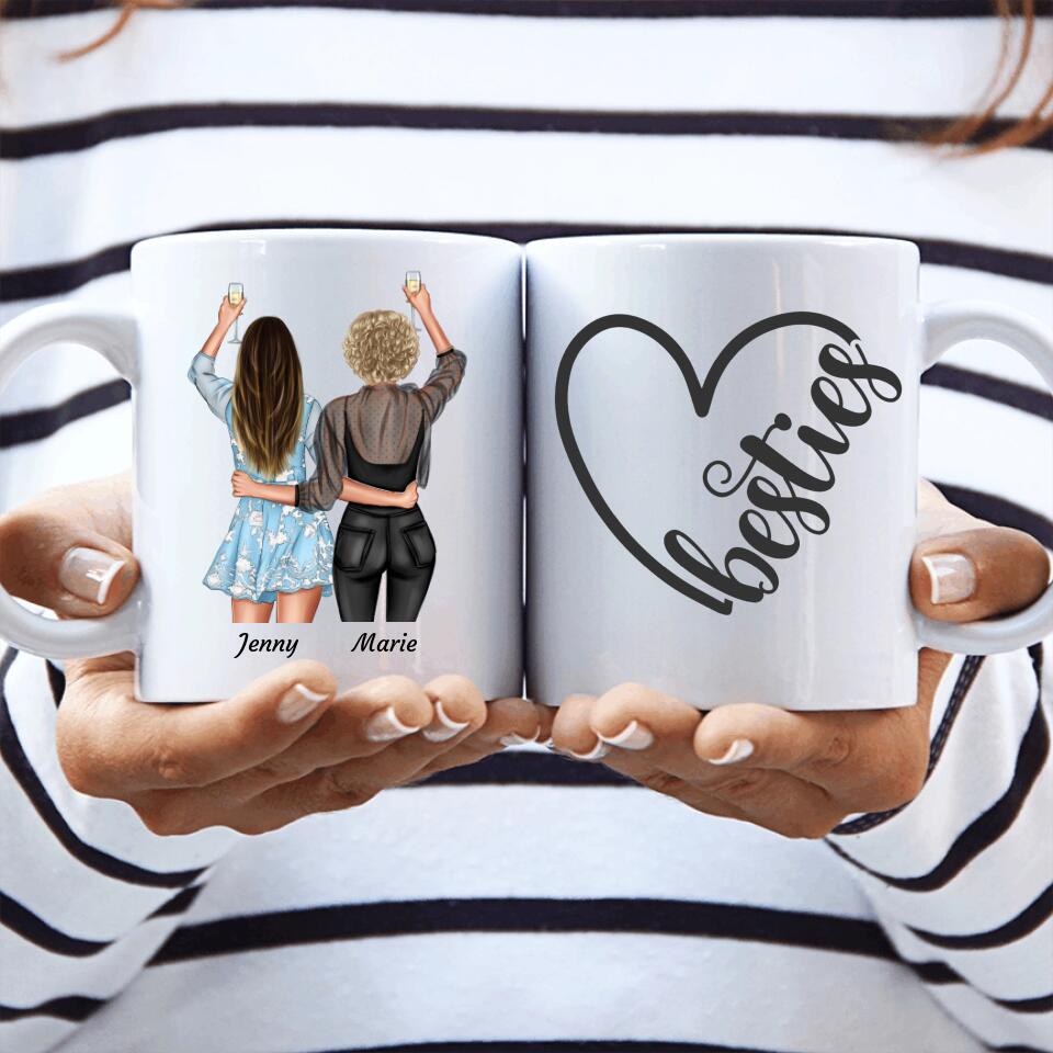 Party Besties - Personalisierbare Tasse