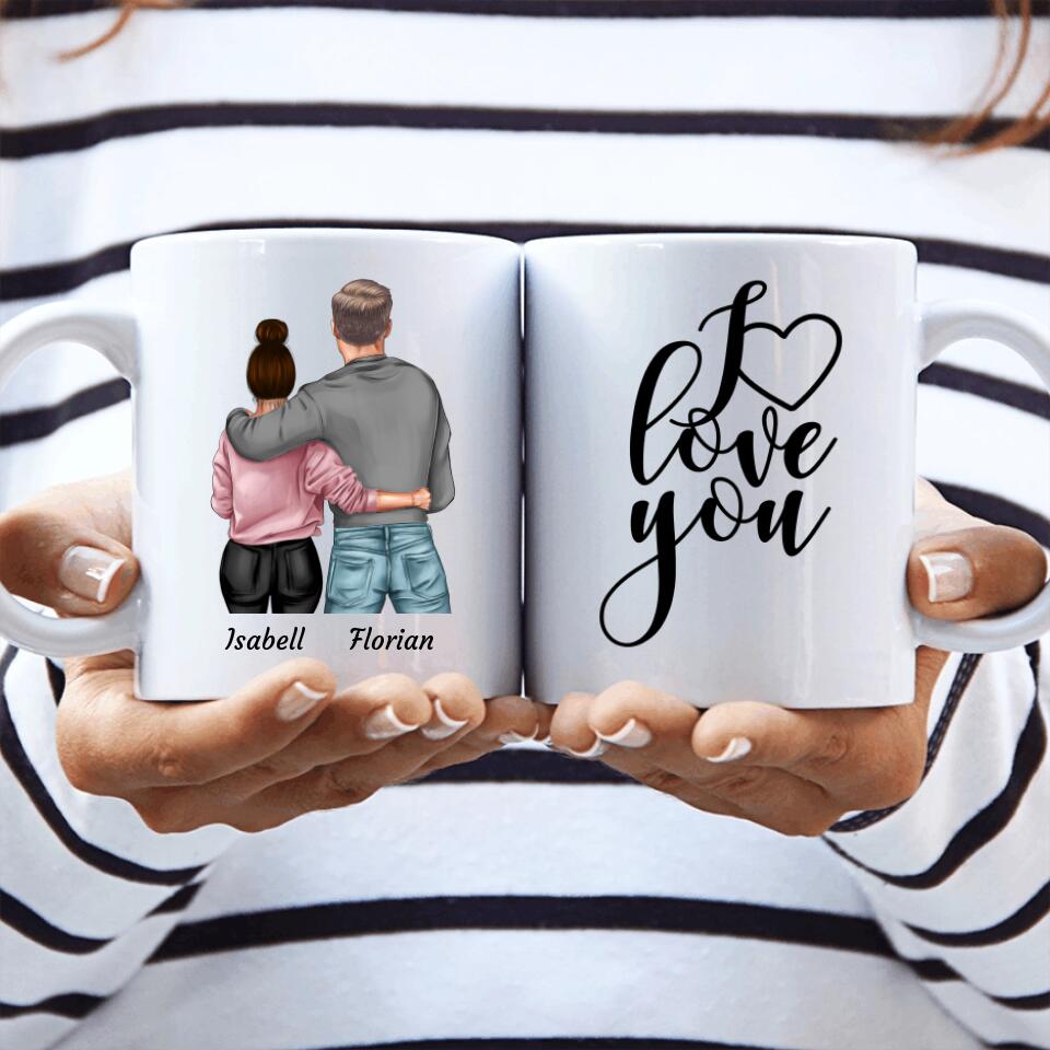 Queen und King - Personalisierbare Tasse - wefriends