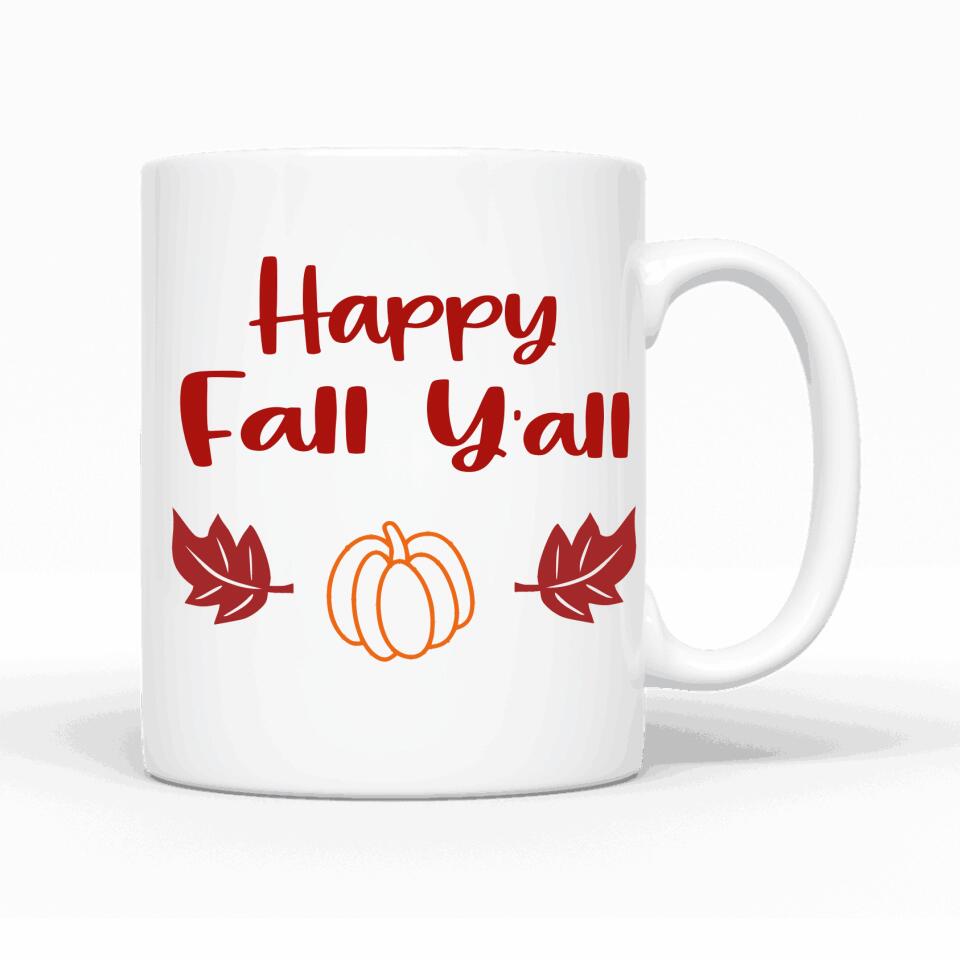 Herbst Paar - Personalisierbare Tasse