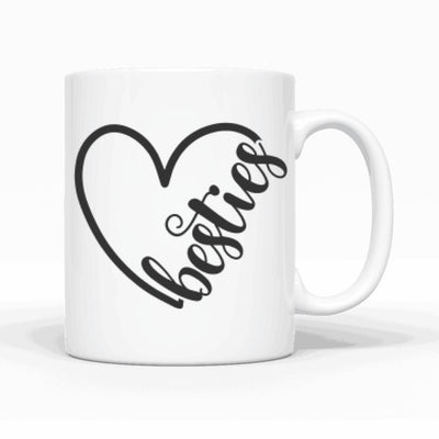 Festliche Besties Weihnachten (Limitierte Edition) - Personalisierbare Tasse