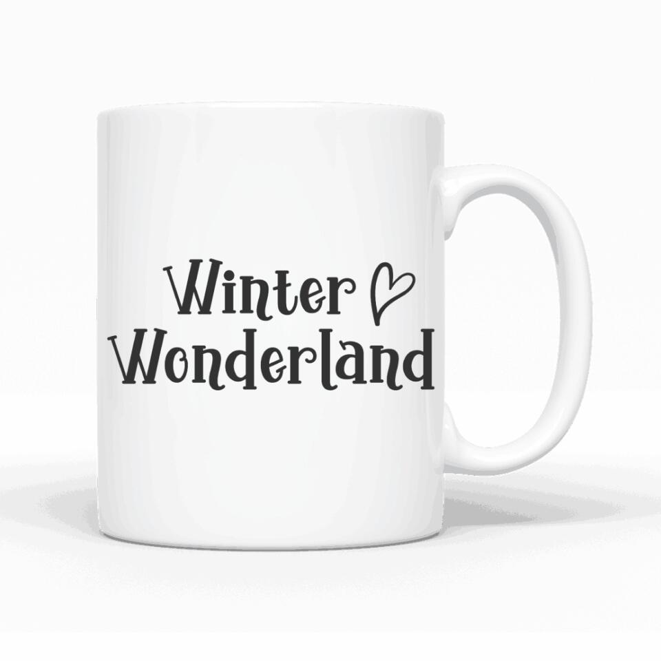 3 Stehende Besties Weihnachten (Limitierte Edition) - Personalisierbare Tasse