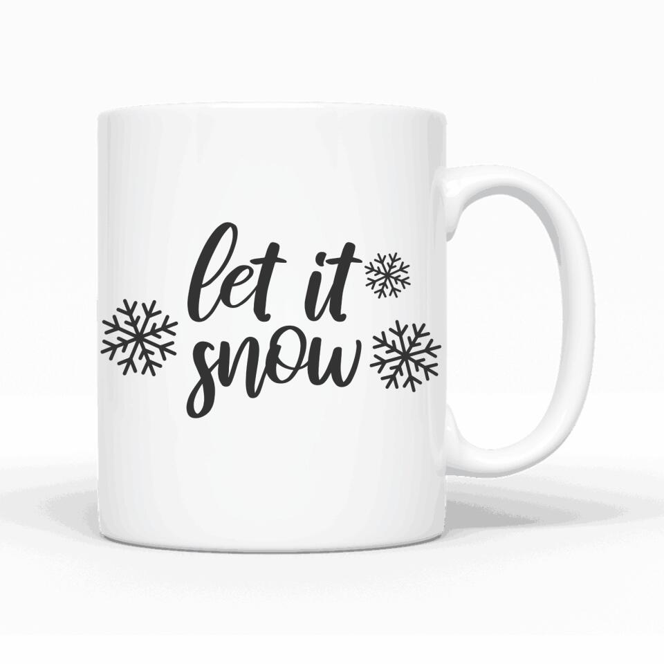 Mutter und Tochter (limitierte Weihnachtsedition) - Personalisierbare Tasse