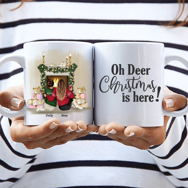 Weihnachtsbesties (Limitierte Edition) -Personalisierbare Tasse