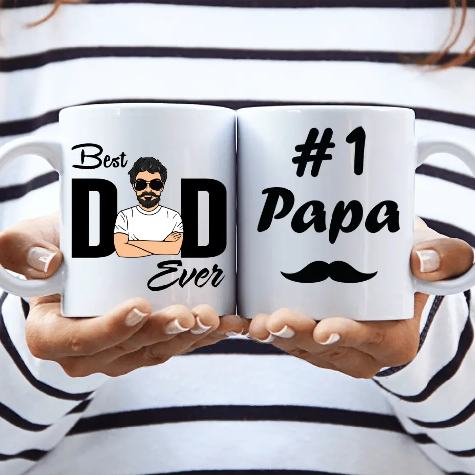 Best Dad - Personalisierbare Tasse - wefriends