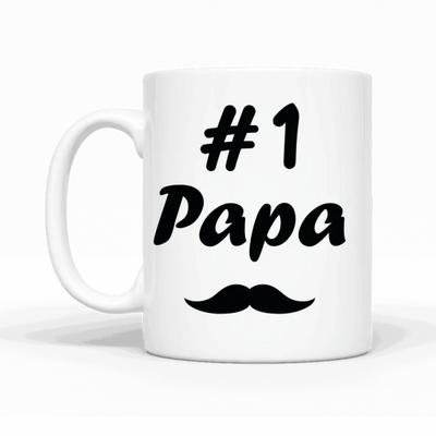 Papa / Opa Herzballons - Personalisierbare Tasse