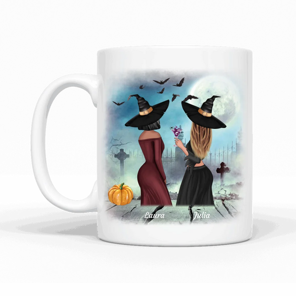 Halloween stehend - Personalisierbare Tasse