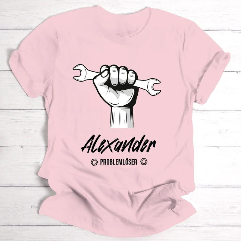 Bester Handwerker - Personalisierbares T-Shirt