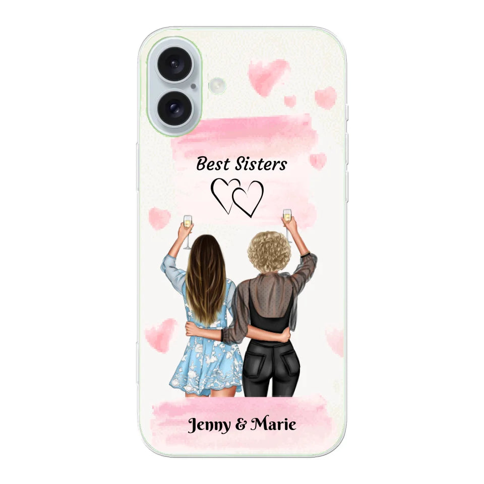 Besties Brushed - Personalisierbare Handyhülle - wefriends