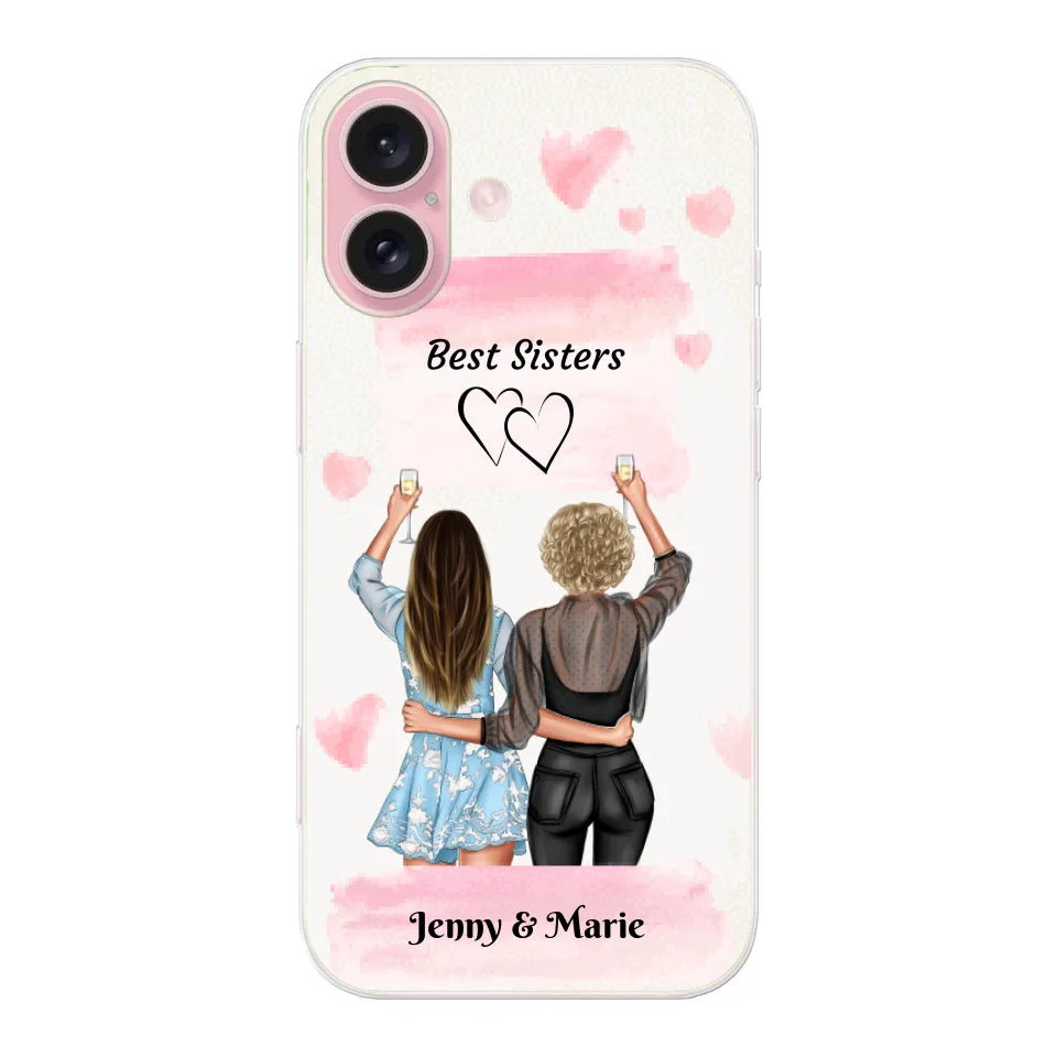 Besties Brushed - Personalisierbare Handyhülle - wefriends