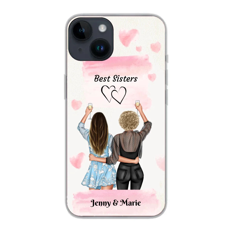 Besties Brushed - Personalisierbare Handyhülle - wefriends