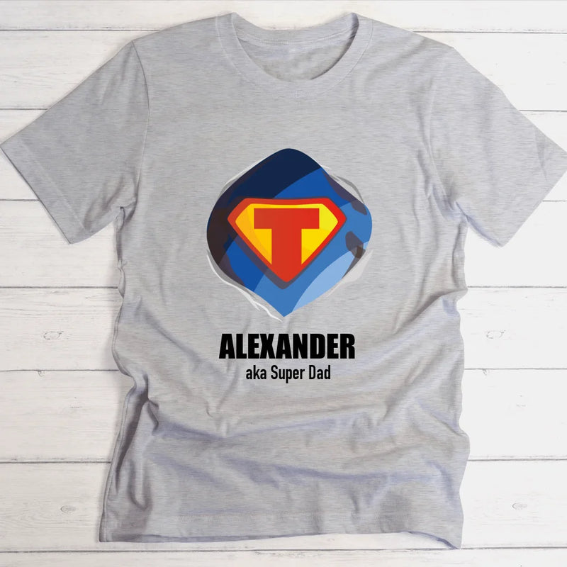 Supermom / Superdad - Personalisierbares T-Shirt