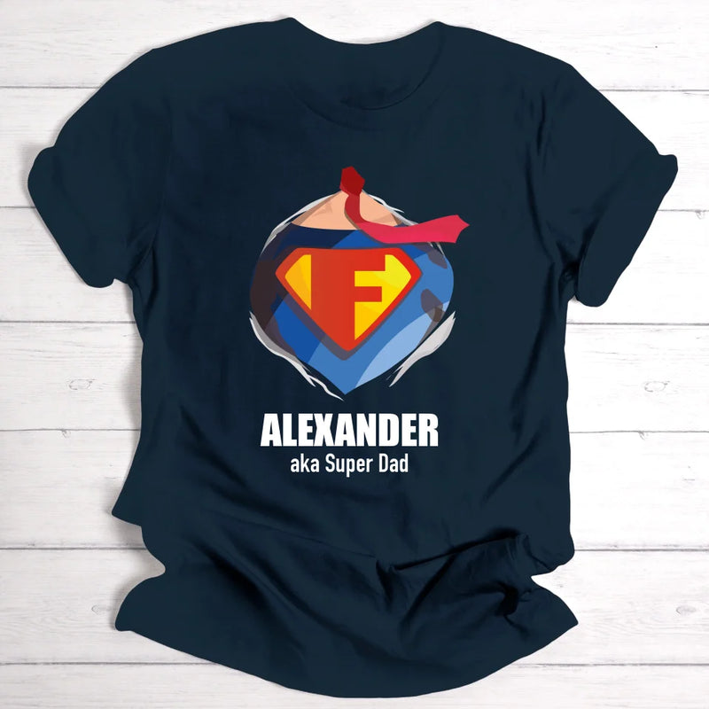 Supermom / Superdad - Personalisierbares T-Shirt