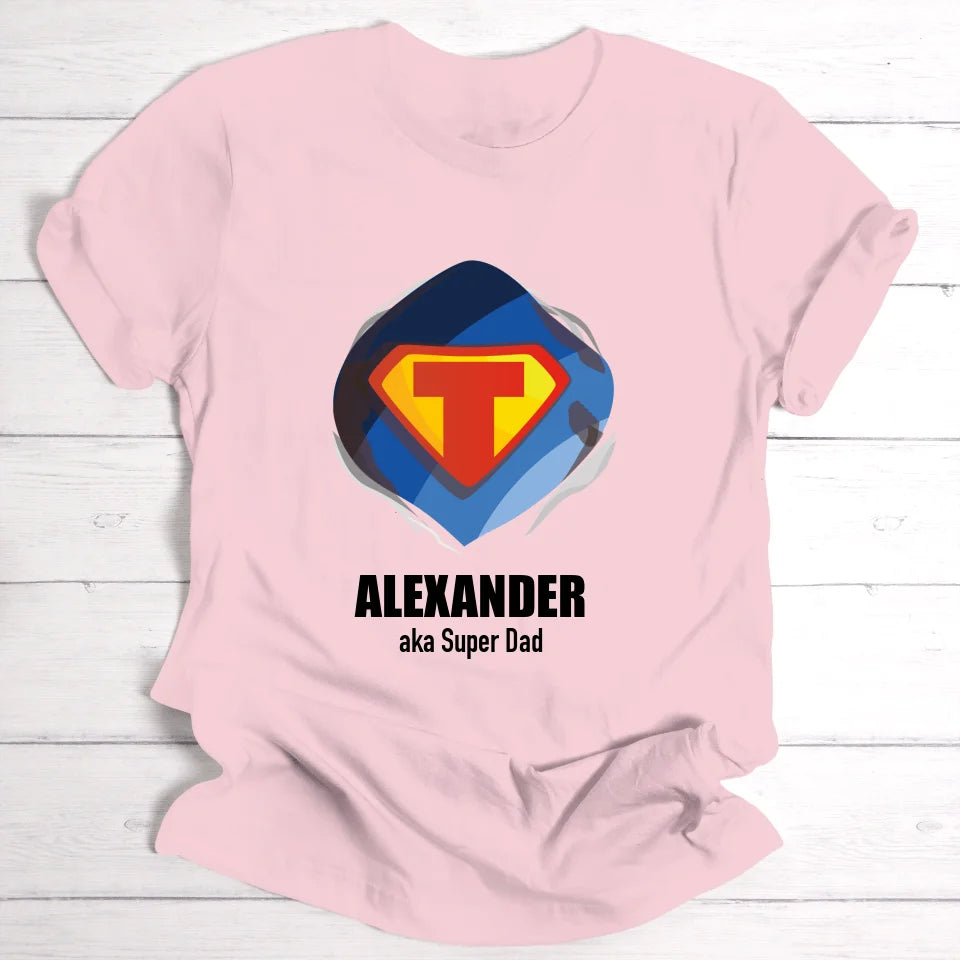 Supermom / Superdad - Personalisierbares T-Shirt