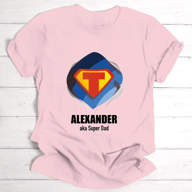 Supermom / Superdad - Personalisierbares T-Shirt