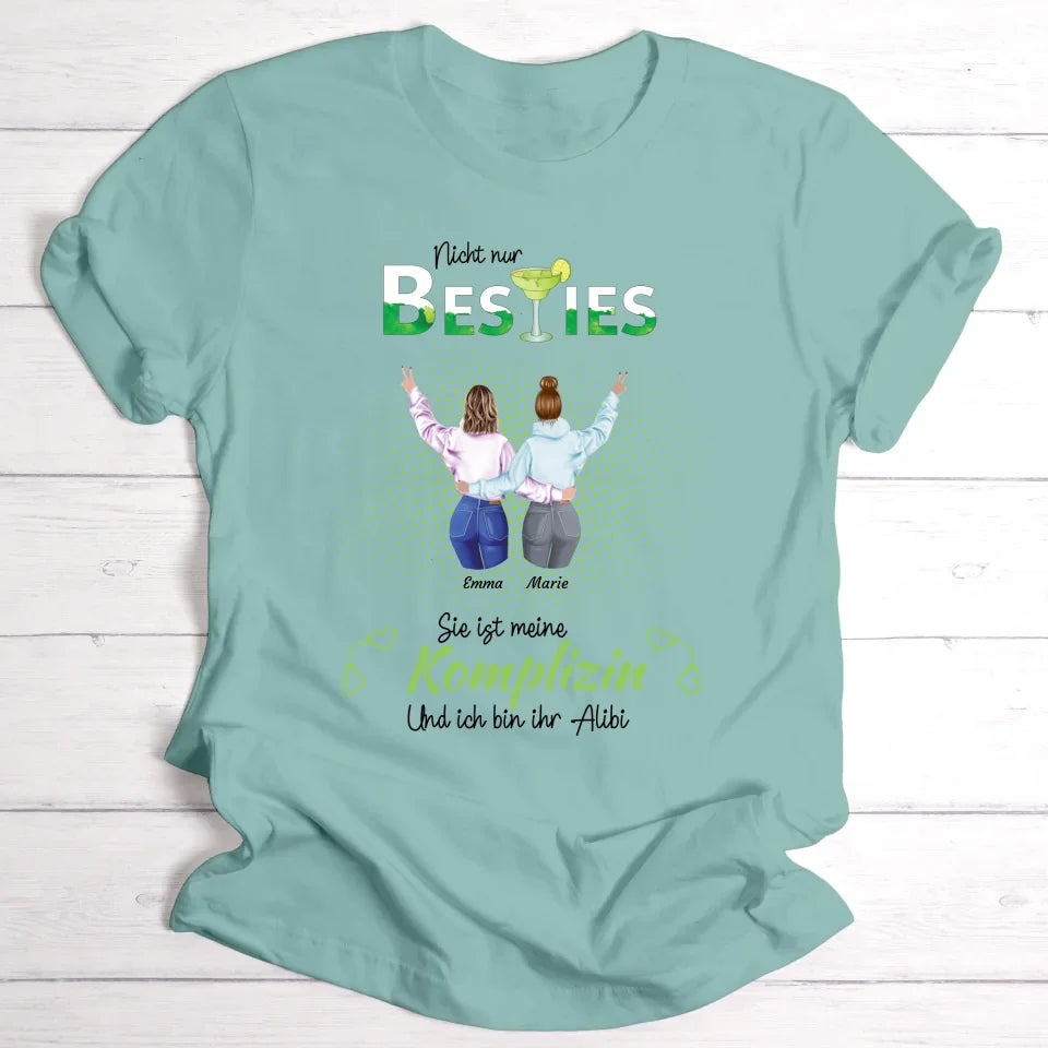 Komplizin Peace Besties - Personalisierbares T-Shirt - wefriends