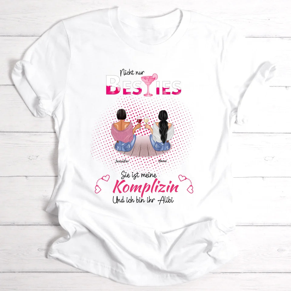 Komplizin Besties - Personalisierbares Shirt - wefriends