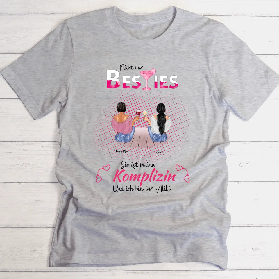 Komplizin Besties - Personalisierbares Shirt - wefriends