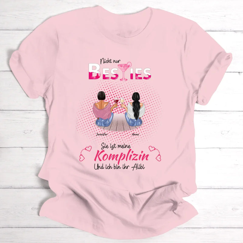 Komplizin Besties - Personalisierbares Shirt