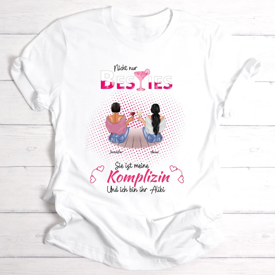 Komplizin Besties - Personalisierbares Shirt