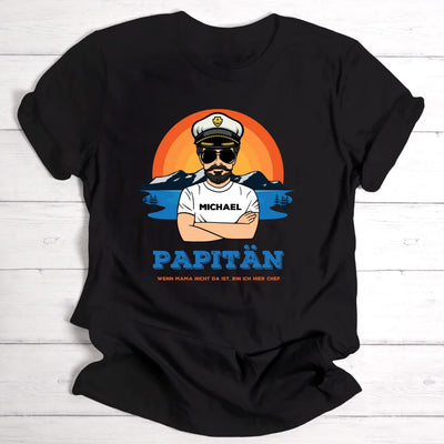 Papitän / Opitän - Personalisierbares T-Shirt