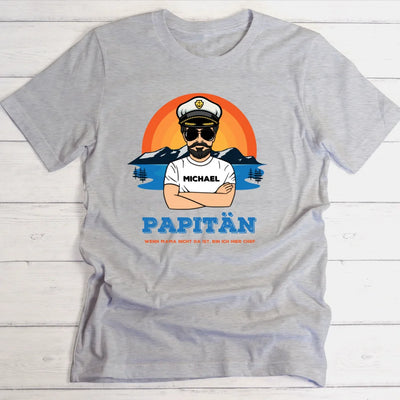 Papitän / Opitän - Personalisierbares T-Shirt