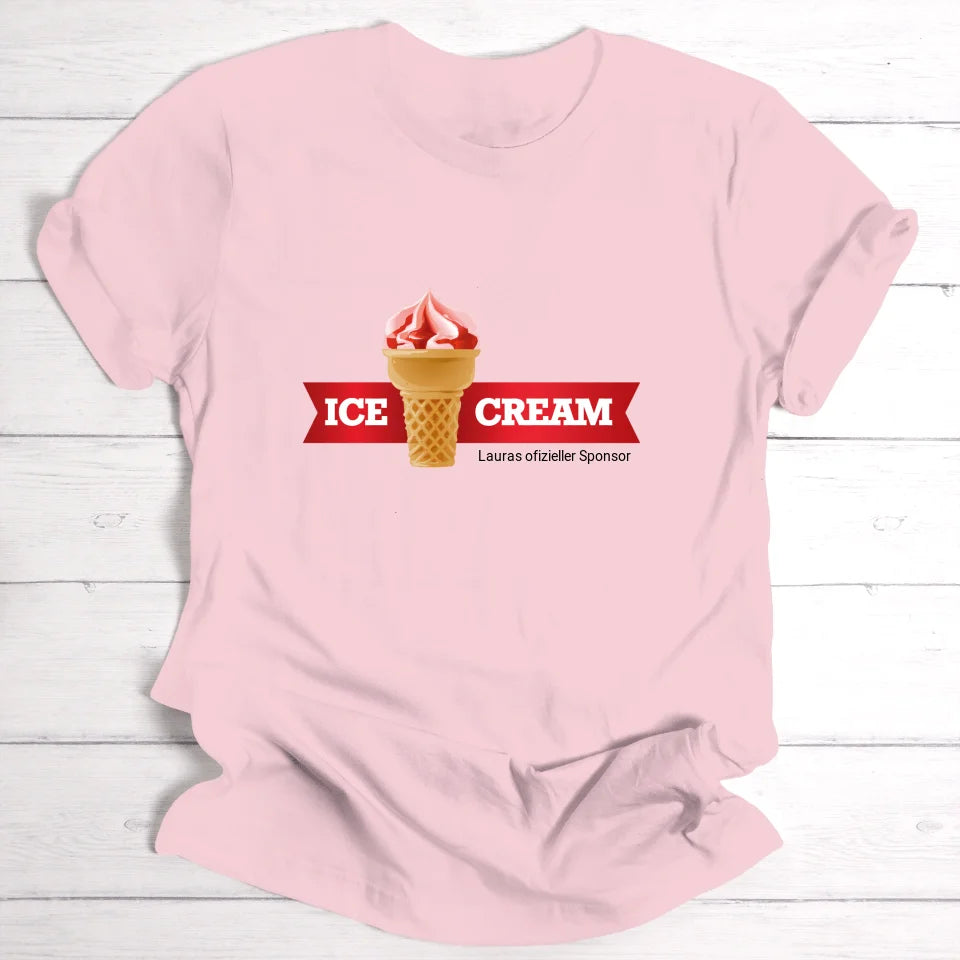 Ice Cream! - Personalisierbares T-Shirt