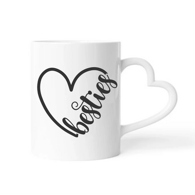 Besties - Personalisierbare Tasse