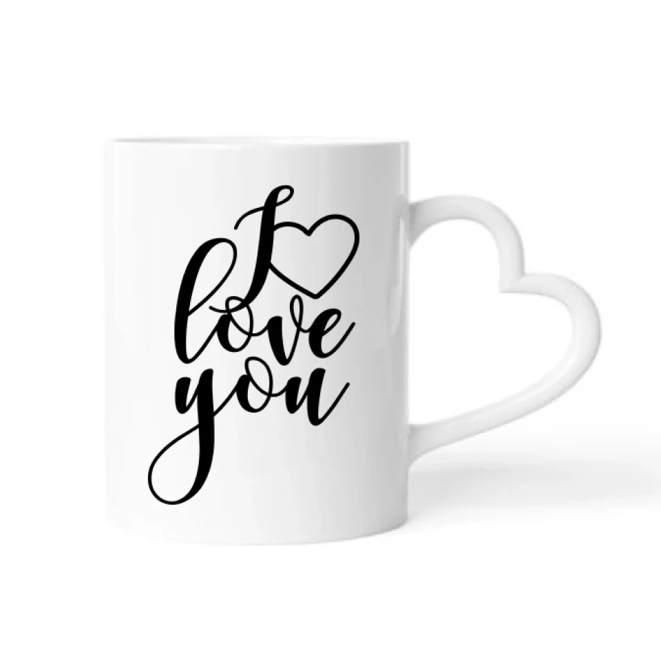 Verliebtes Paar - Personalisierbare Tasse