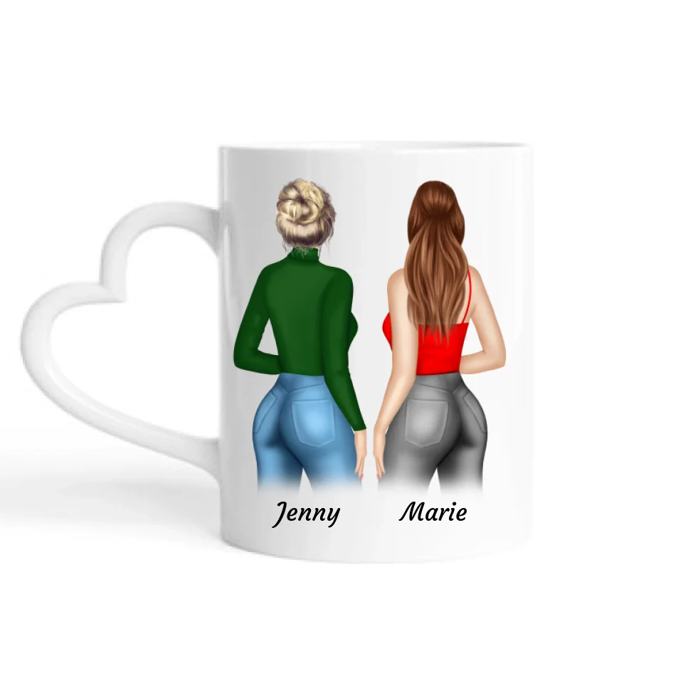 Casual Girls - Personalisierbare Tasse