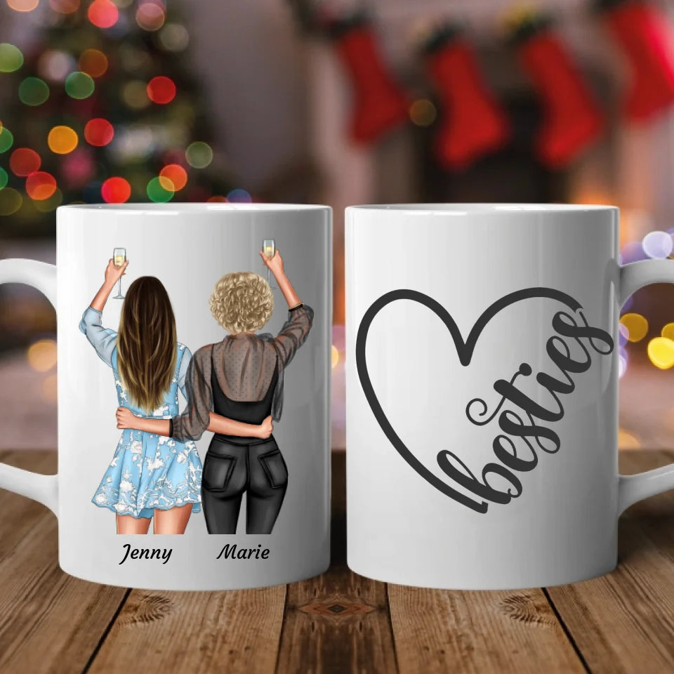 Party Besties - Personalisierbare Tasse