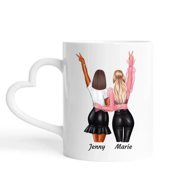 Party Freundinnen - Personalisierbare Tasse