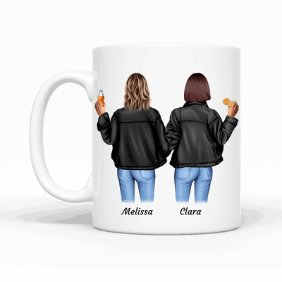 Drink Besties - Personalisierbare Tasse