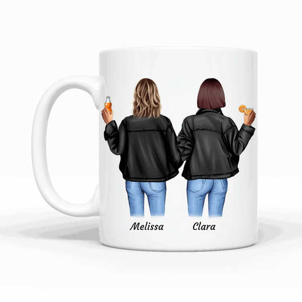 Drink Besties - Personalisierbare Tasse