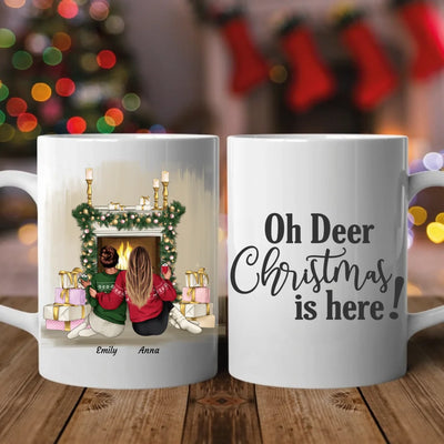 Weihnachtsbesties (Limitierte Edition) -Personalisierbare Tasse