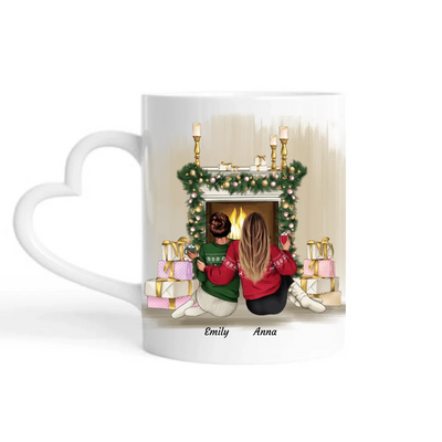 Weihnachtsbesties (Limitierte Edition) -Personalisierbare Tasse